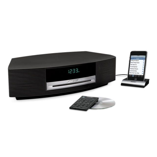 Wave® music system III with Wave® III dock