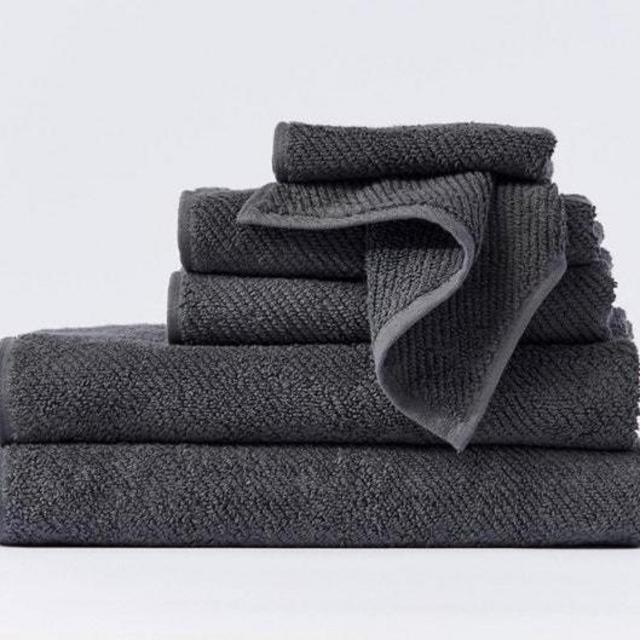 Coyuchi Air Weight® Organic Towels (6 Piece Set) - Shadow