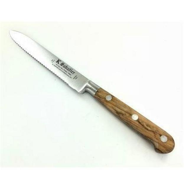 Sabatier Tomato Knife 5" Olive Wood