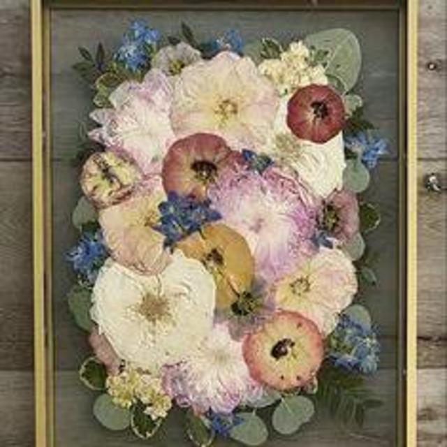 Bridal Flower Pressing