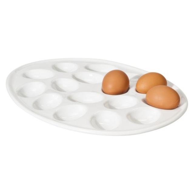 Threshold™ Ceramic Egg platter - White product details page