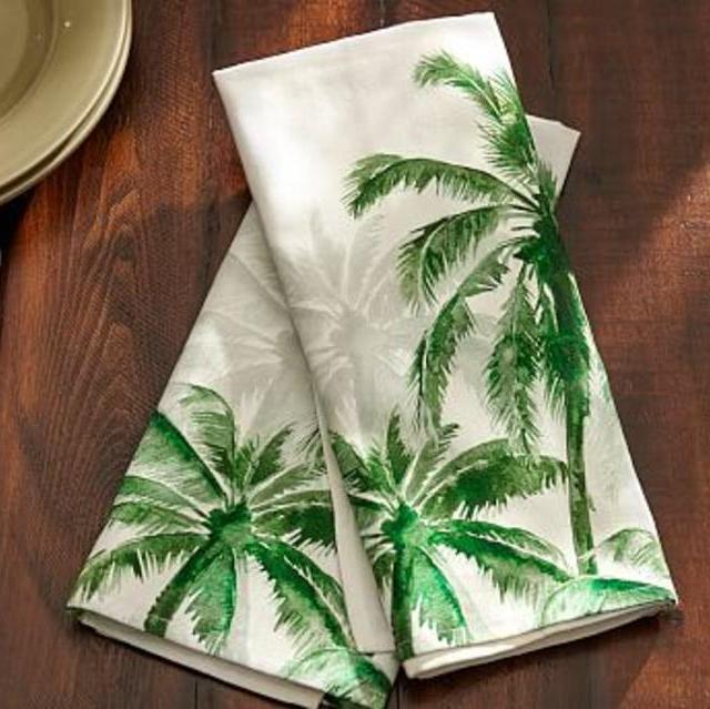 Palm Tree Kitchen Towel