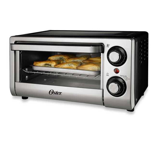 Oster® 4-Slice Toaster Oven in Silver