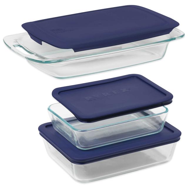 Pyrex® Easy Grab 6-Piece Value Pack Bakeware Set