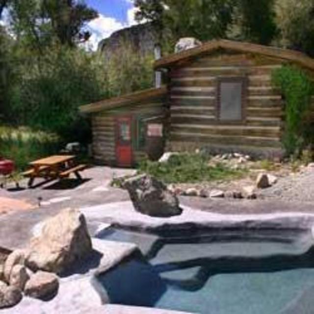 1 Night in a Mountain Cabin with Private Hot Springs Tub
