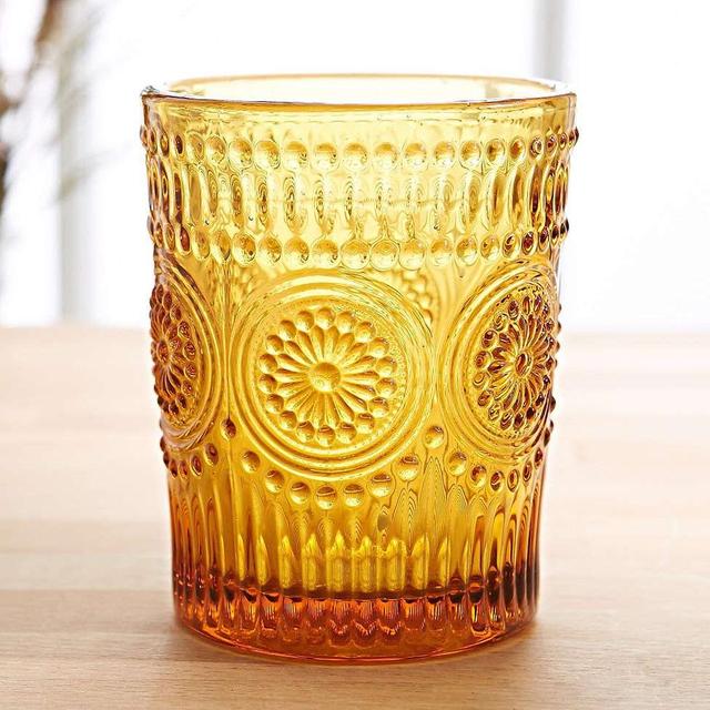 Pressed Glass Tumbler