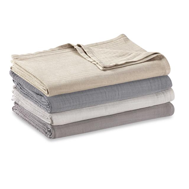 Kenneth Cole Reaction Home Reversible Cotton Blanket