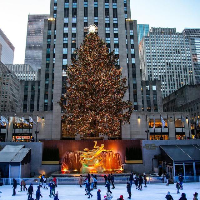 Ice Skating at Rockefeller Center