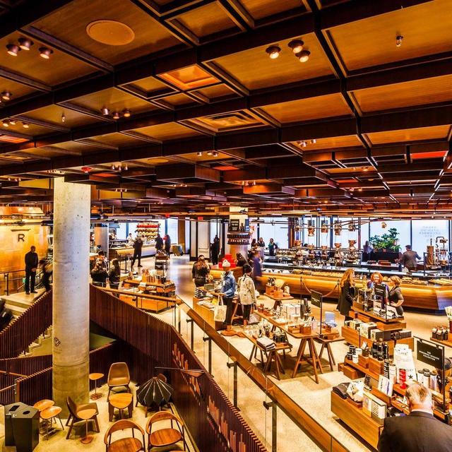 Drinks at the Starbucks Reserve