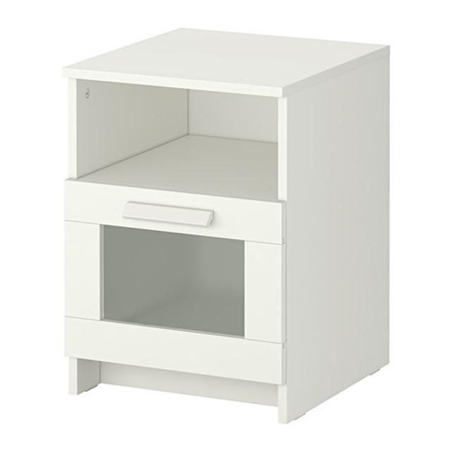 BRIMNES				Nightstand, white