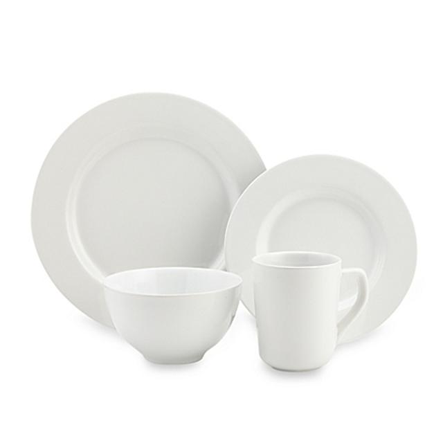 Real Simple® 4-Piece Place Setting  in White