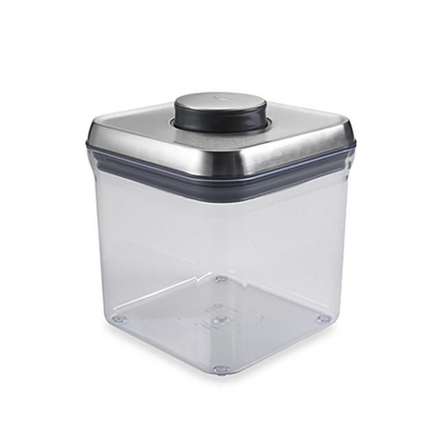 OXO SteeL® 2.4-Quart POP Square Food Storage Container