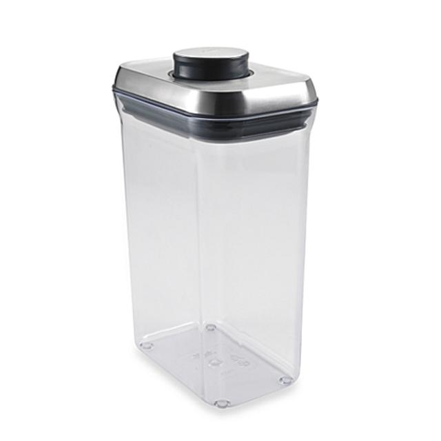 OXO SteeL® POP 2.5-Quart Rectangular Food Storage Container