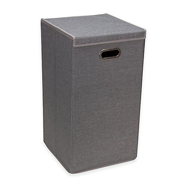 Household Essentials® Collapsible Laundry Hamper in Grey