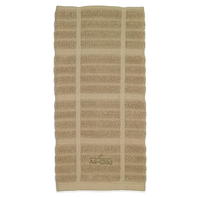 All-Clad Solid Kitchen Towel in Cappuccino