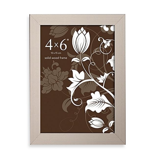 Prinz Soho 4-Inch x 6-Inch Picture Frame in Pewter
