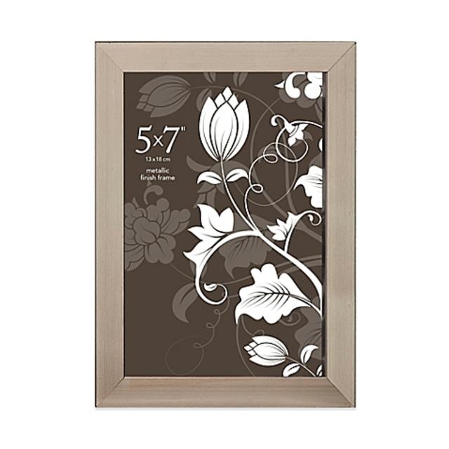 Prinz Soho 5-Inch x 7-Inch Picture Frame in Pewter