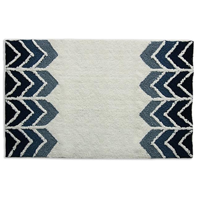 Ryann White/Indigo Bath Rug