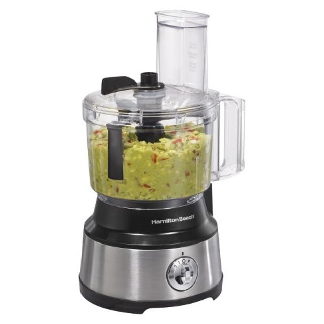Hamilton Beach Food Processor (Black/Silver)