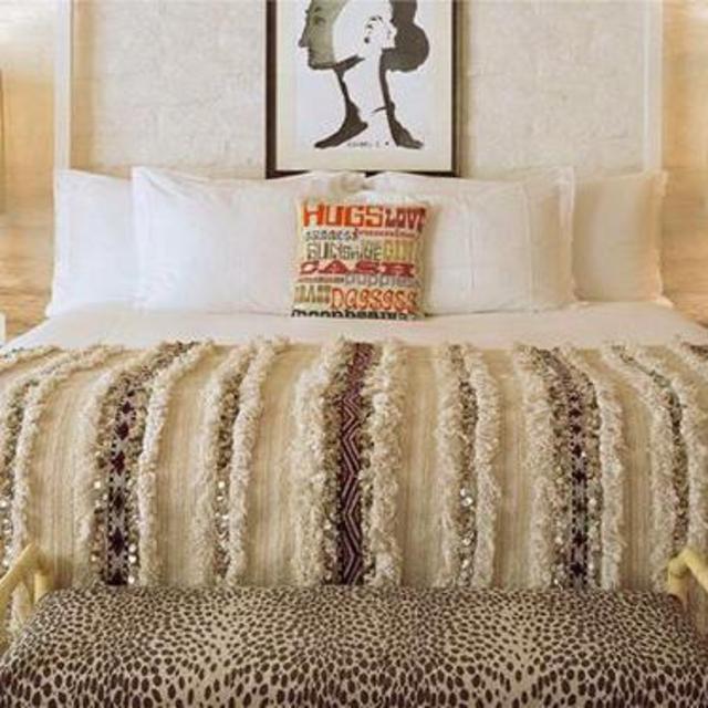 Moroccan wedding blanket