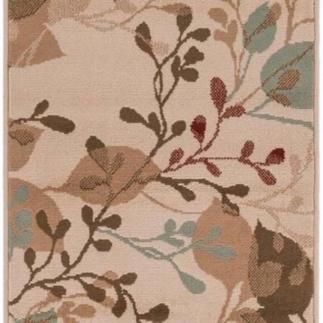 Beige PAR1037 2' 2" x 7' 6" Area Rug