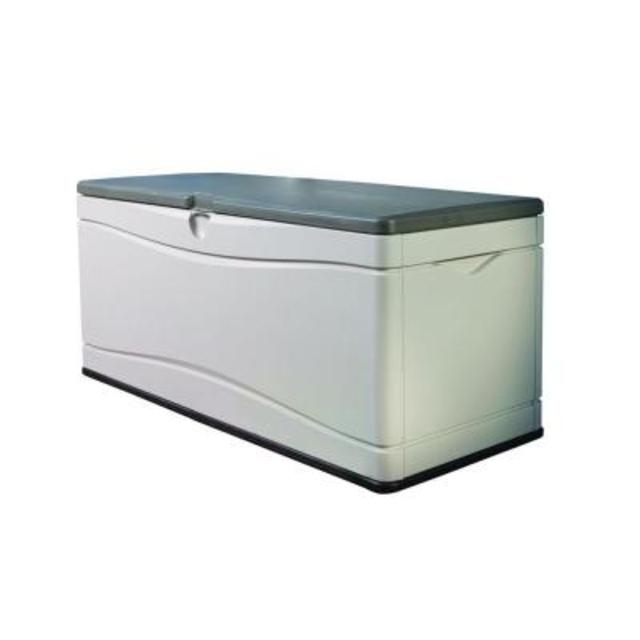 130 Gallon Polyethylene Outdoor Deck Box