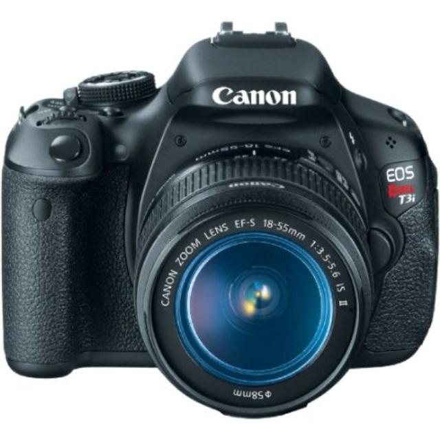 Canon EOS Rebel T3i 18 MP CMOS Digital SLR Camera with EF-S 18-55mm f/3.5-5.6 IS Lens (DISCONTINUED)