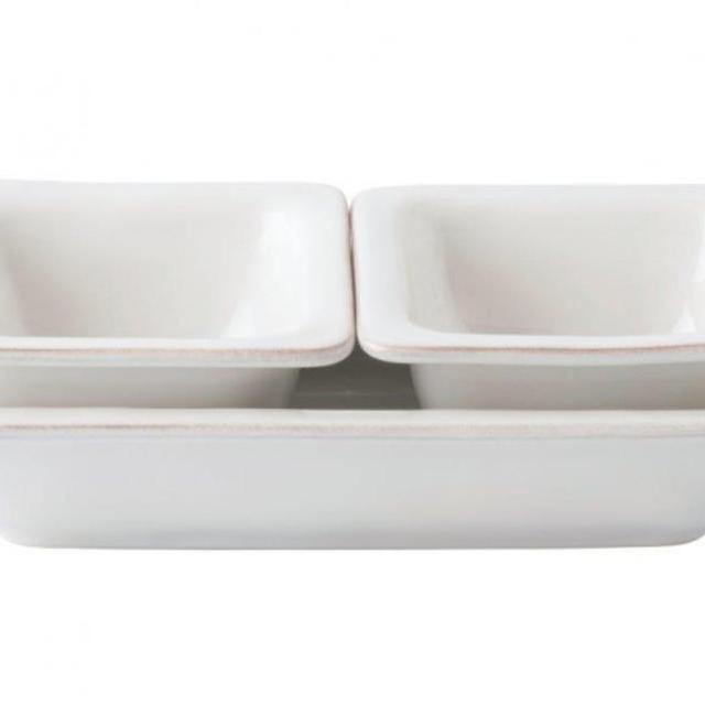 Juliska - Puro Whitewash 3 piece Hostess Set