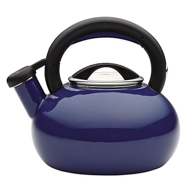 Circulon® Sunrise 1.5 qt. Tea Kettle in Navy