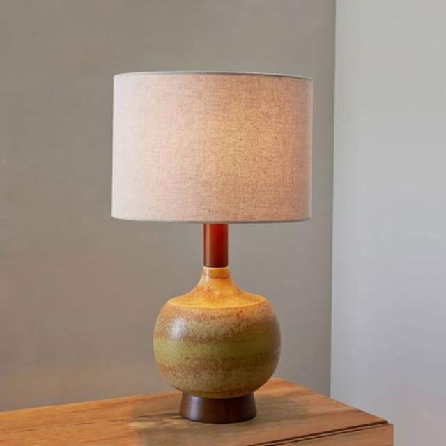 Modernist Table Lamp - Mustard