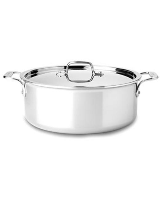 All-Clad Stainless Steel 6 Qt. Covered Stockpot