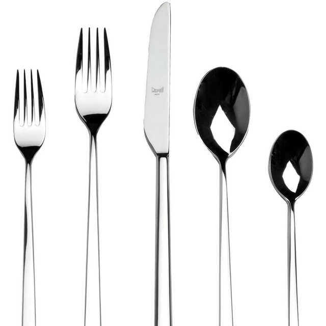 Mepra Atena 5 Piece Place Setting, Stainless Steel