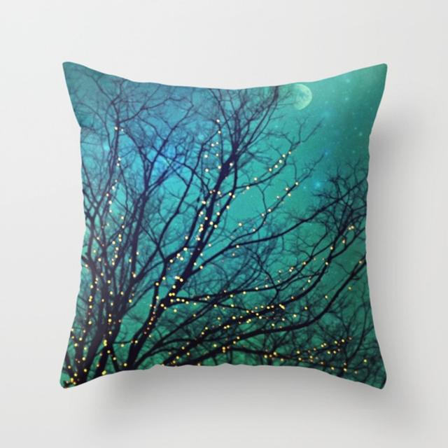Magical Night Throw Pillow
