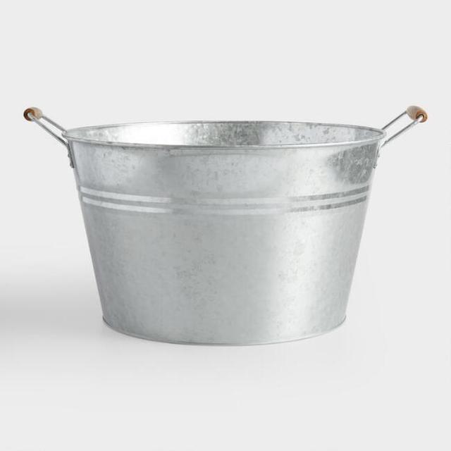 Galvanized Party Tub