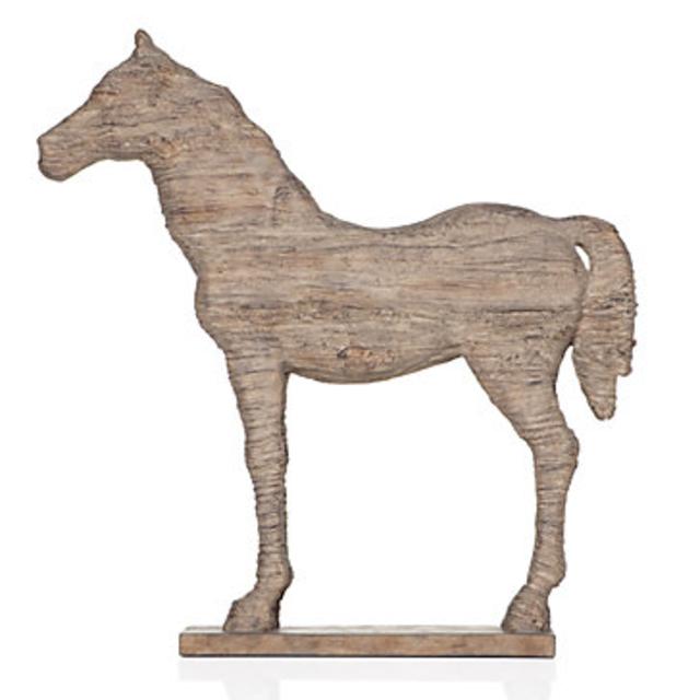 Faux Driftwood Horse