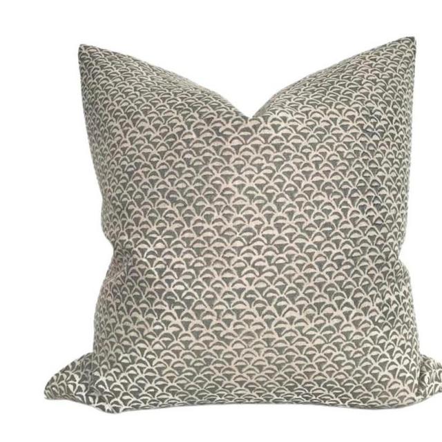 Moro Pillow Cover in Celadon, Walter G Textiles