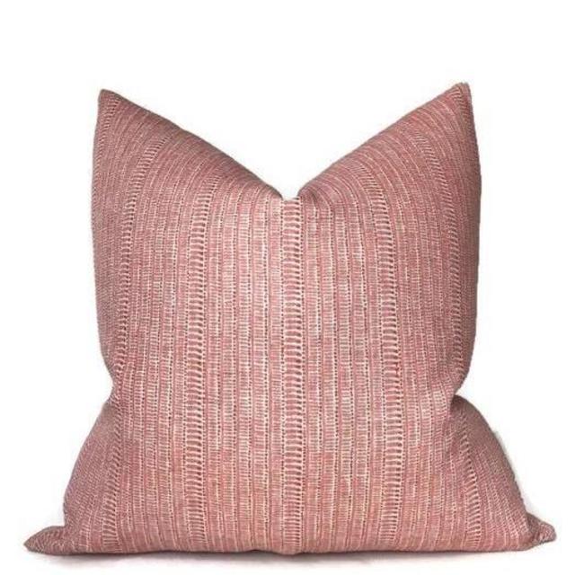 Saqqara Pillow Cover in Guava, Walter G Pillows, Decorative Throw Pillows