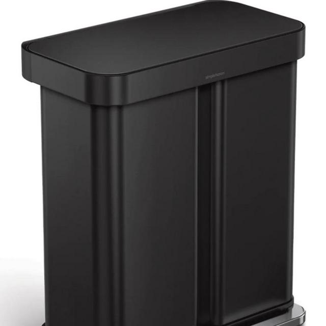 dual compartment rectangular step can