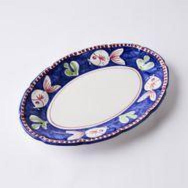 VIETRI Hand-Painted Italian Campagna Oval Platter