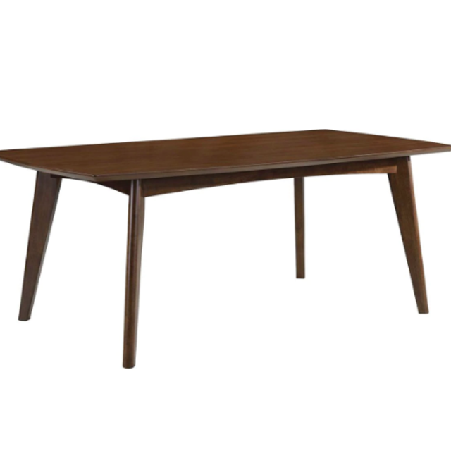 Pacific Landing Malone Dining Table in Dark Walnut