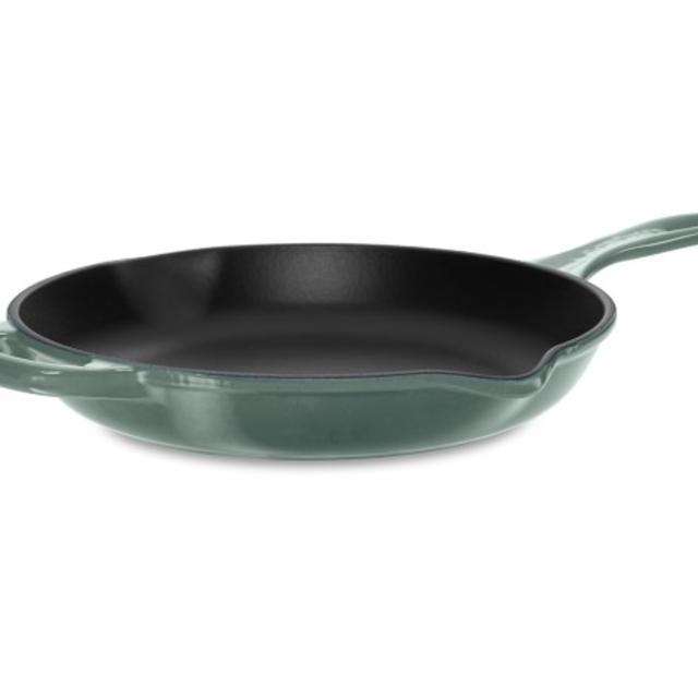 Le Creuset Signature Cast-Iron Fry Pan, 10", Ocean
