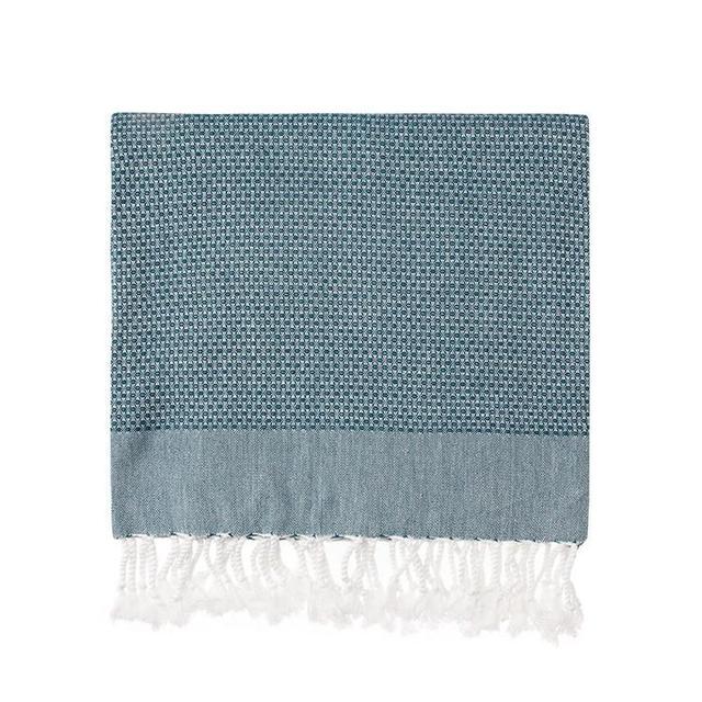 Ocean Honeycomb Turkish Peshtemal Towel