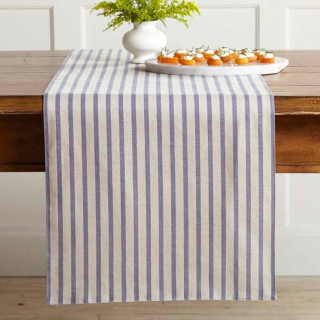 Bateau Stripe Runner, Navy
