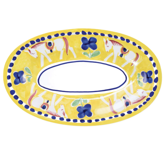 Campagna Cavallo Small Oval Tray