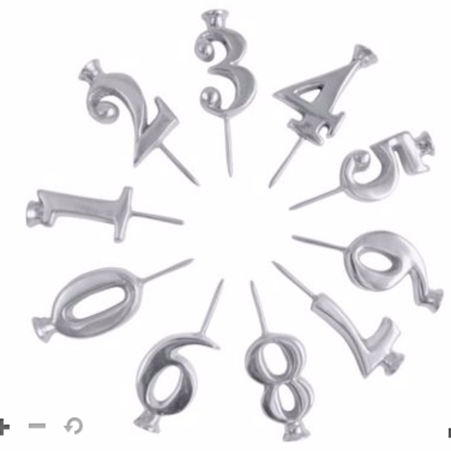 Birthday Number Candle Holders - Borsheims.com