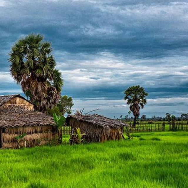 A drive through Cambodian the countryside