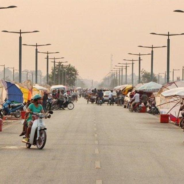Road 60 in Siem Reap