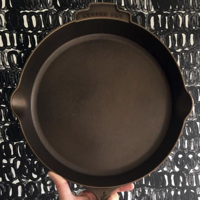 12" Polished Cast Iron Skillet