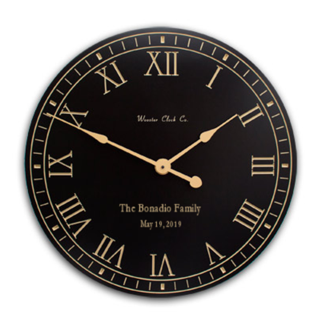 Wooster Clock Company - 24" Clock