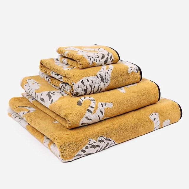 Anorak Tigers Organic Cotton Hand Towel